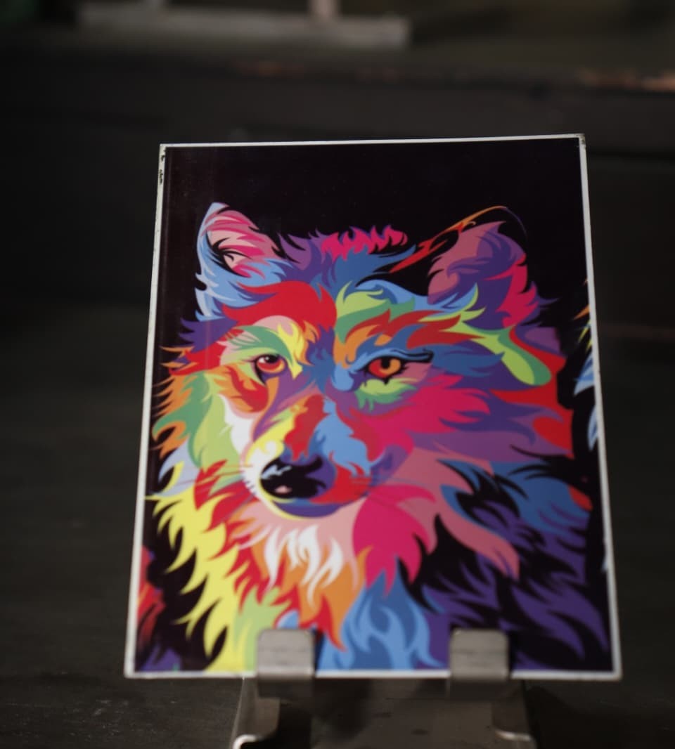 colour Sublimation Plate